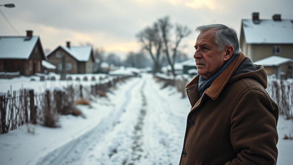 Сугробы до поминок