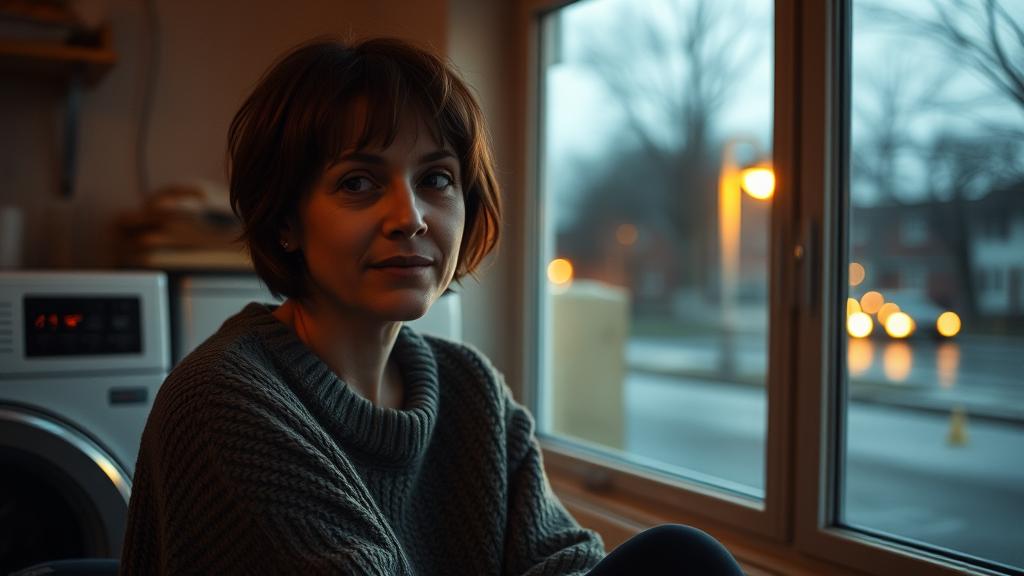 Вечер в прачечной