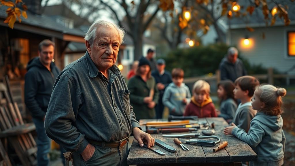 Человек с рубанком