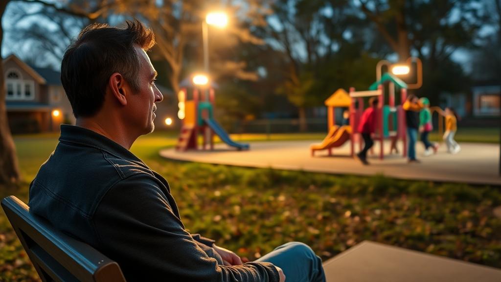 Свет во дворе