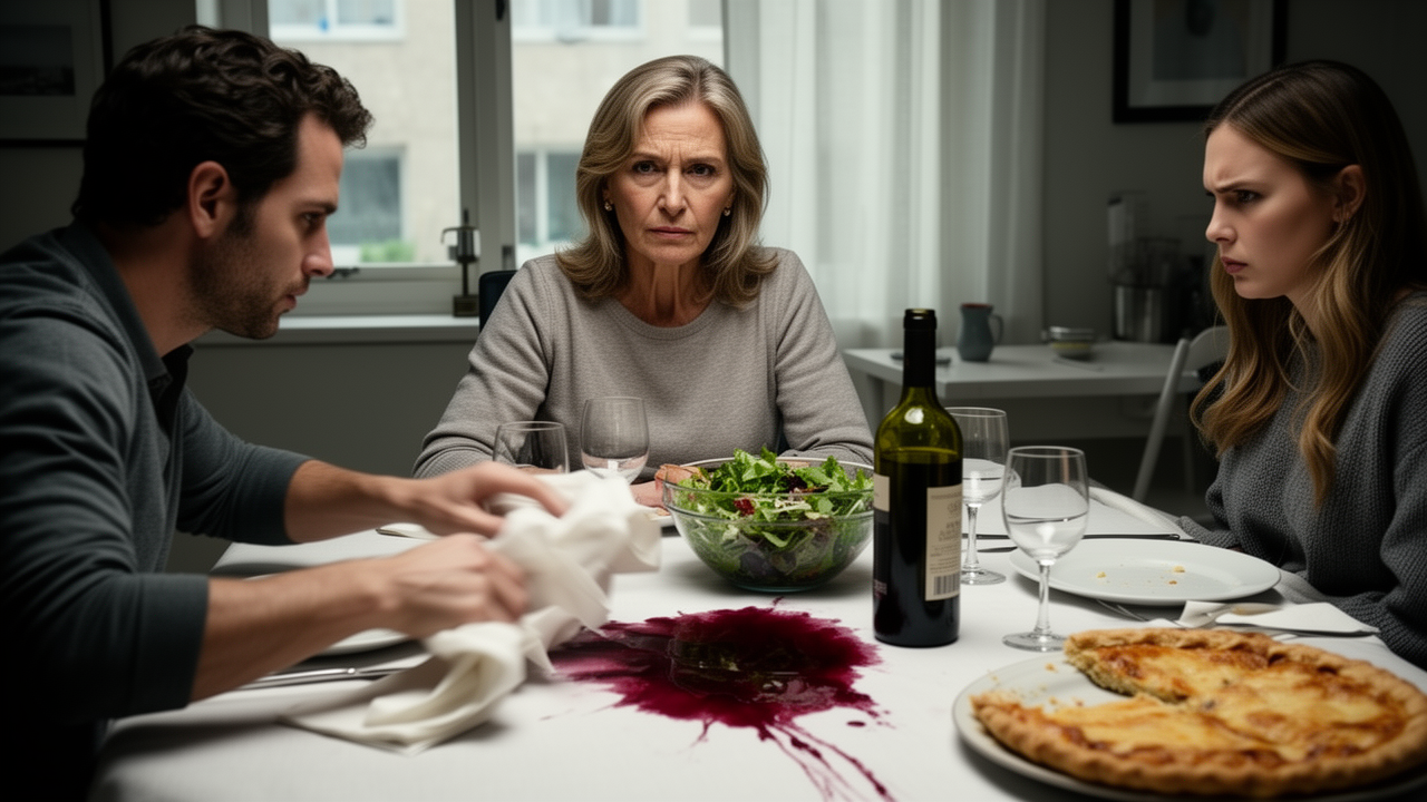 Белая скатерть