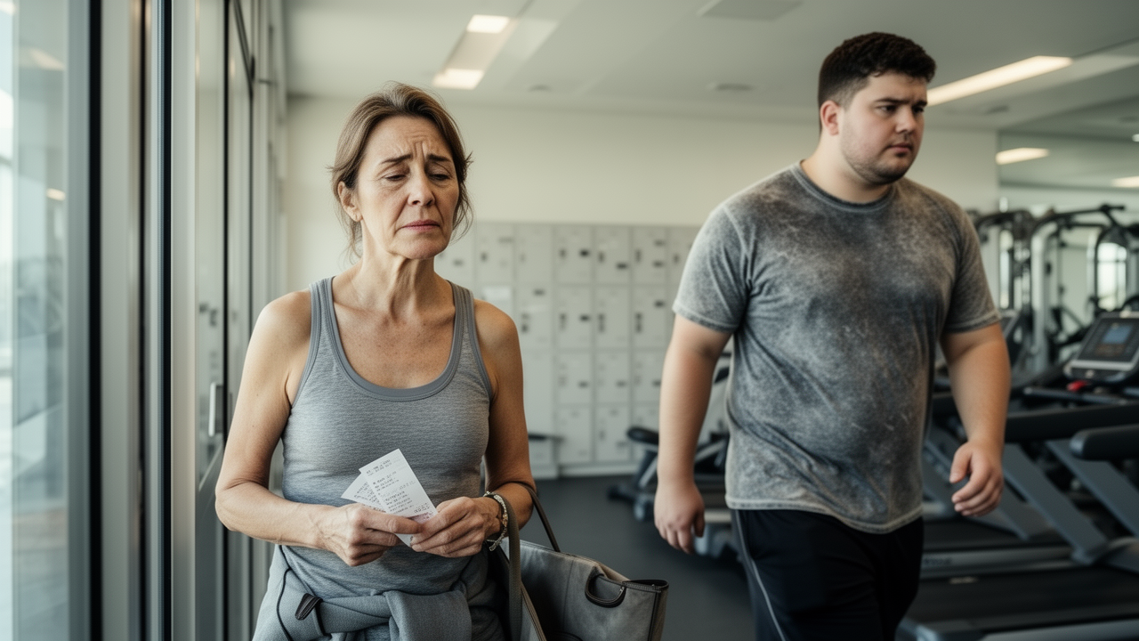 Последний месяц в зале