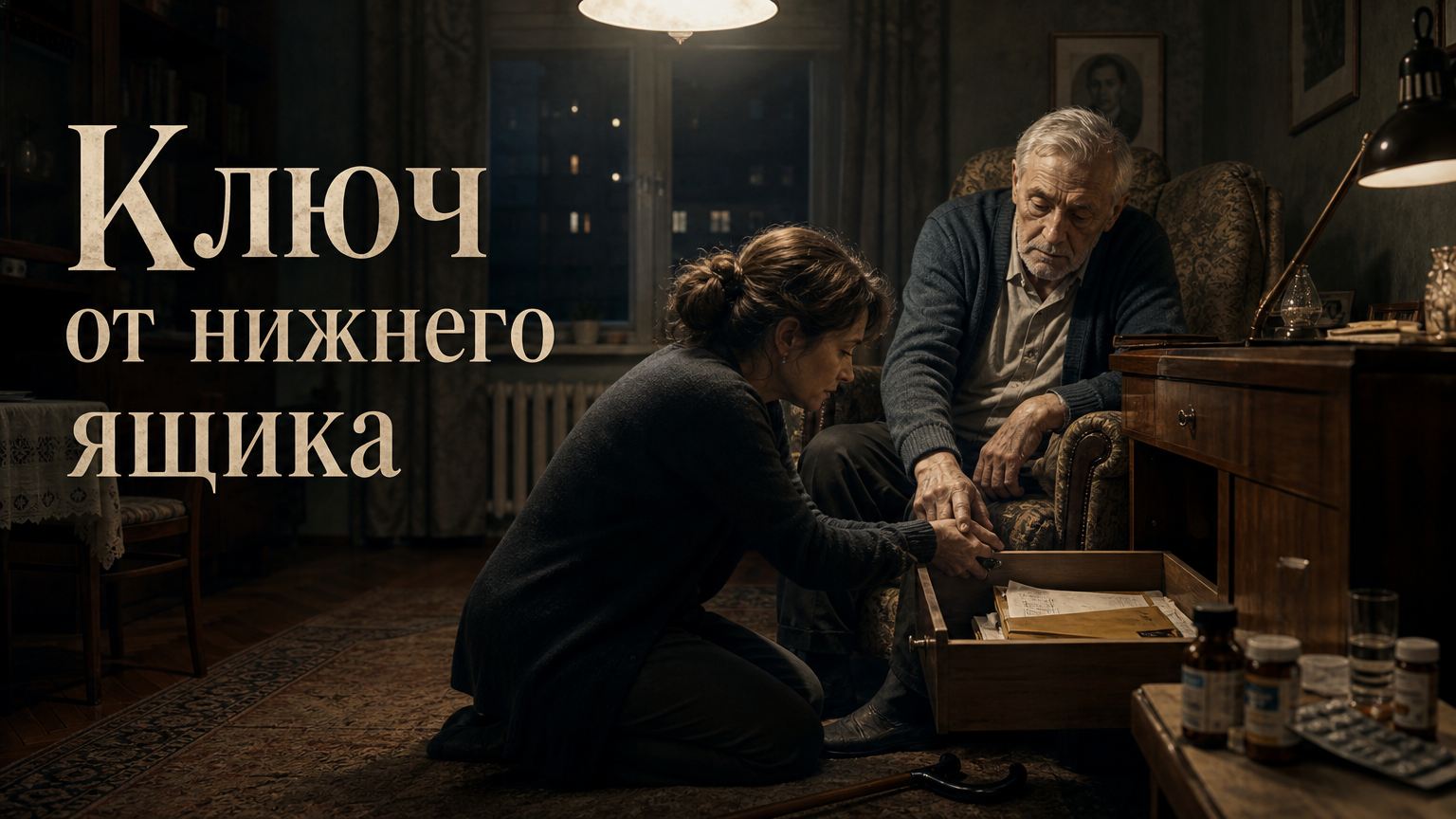 Ключ от нижнего ящика