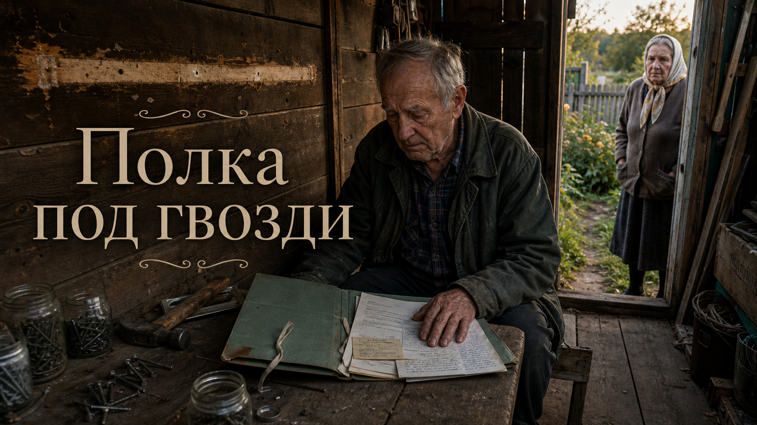 Полка под гвозди