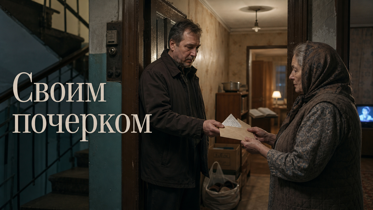 Своим почерком