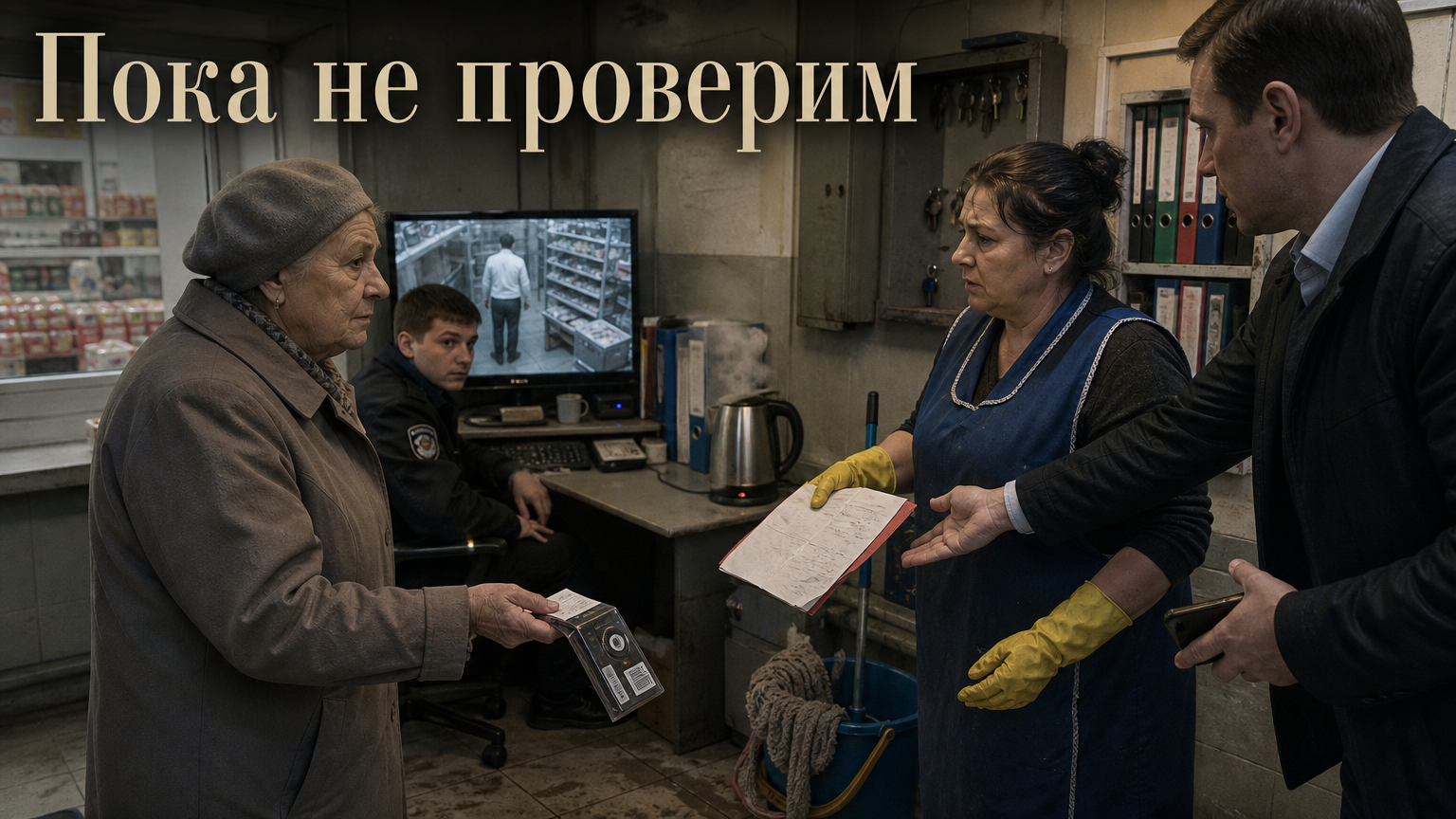 Пока не проверим