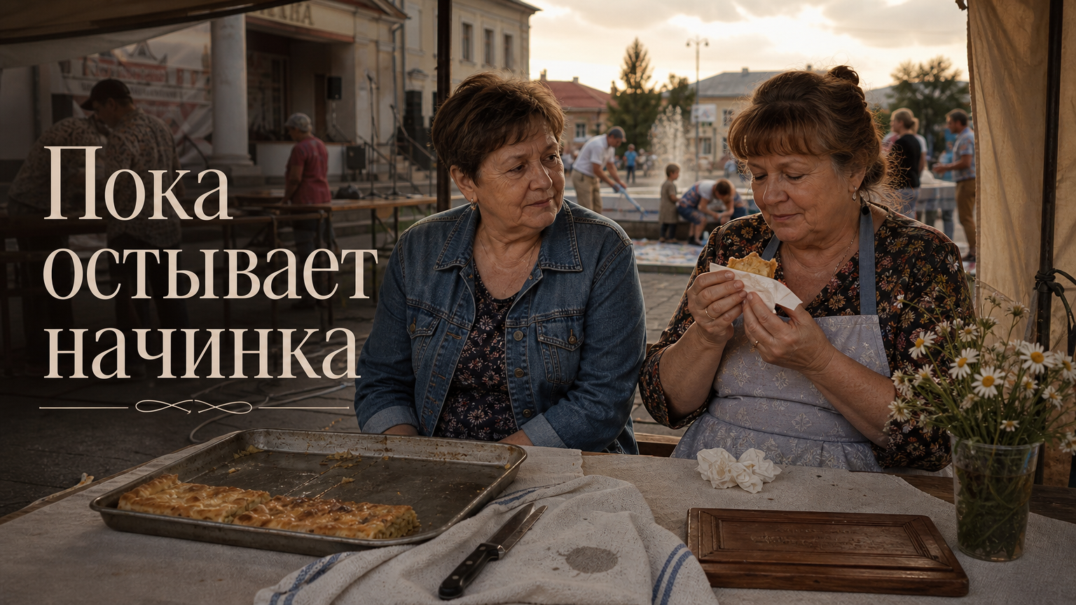 Пока остывает начинка