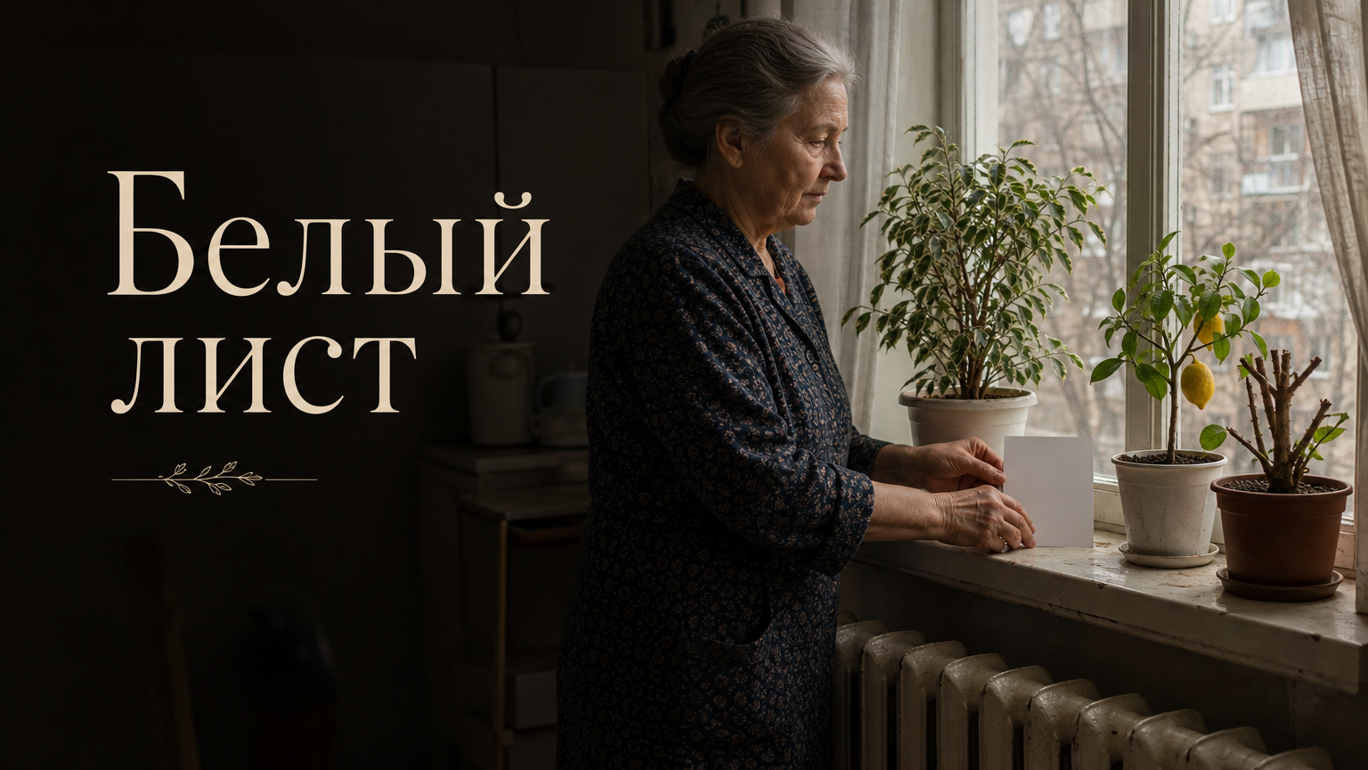 Белый лист