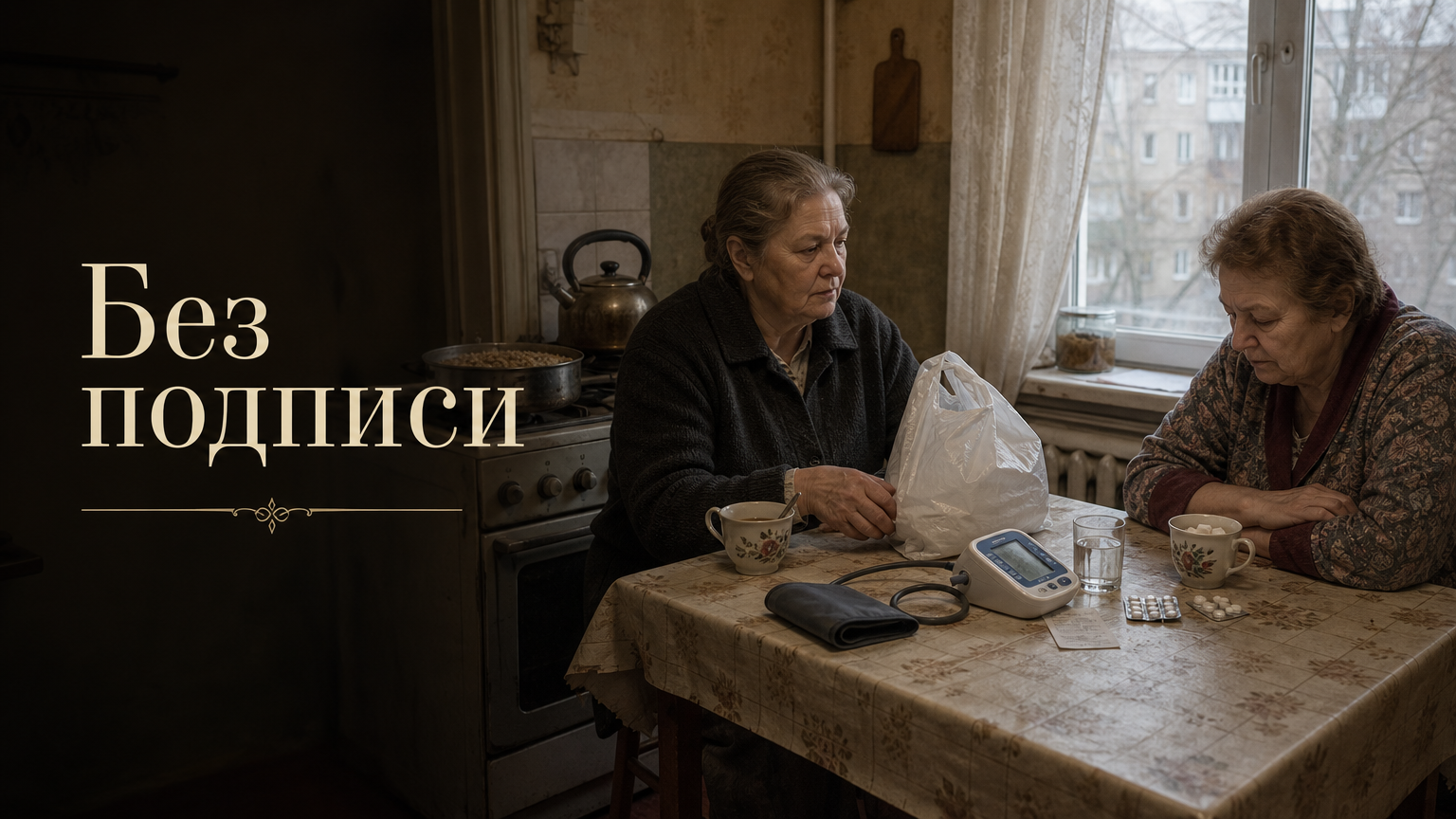 Без подписи