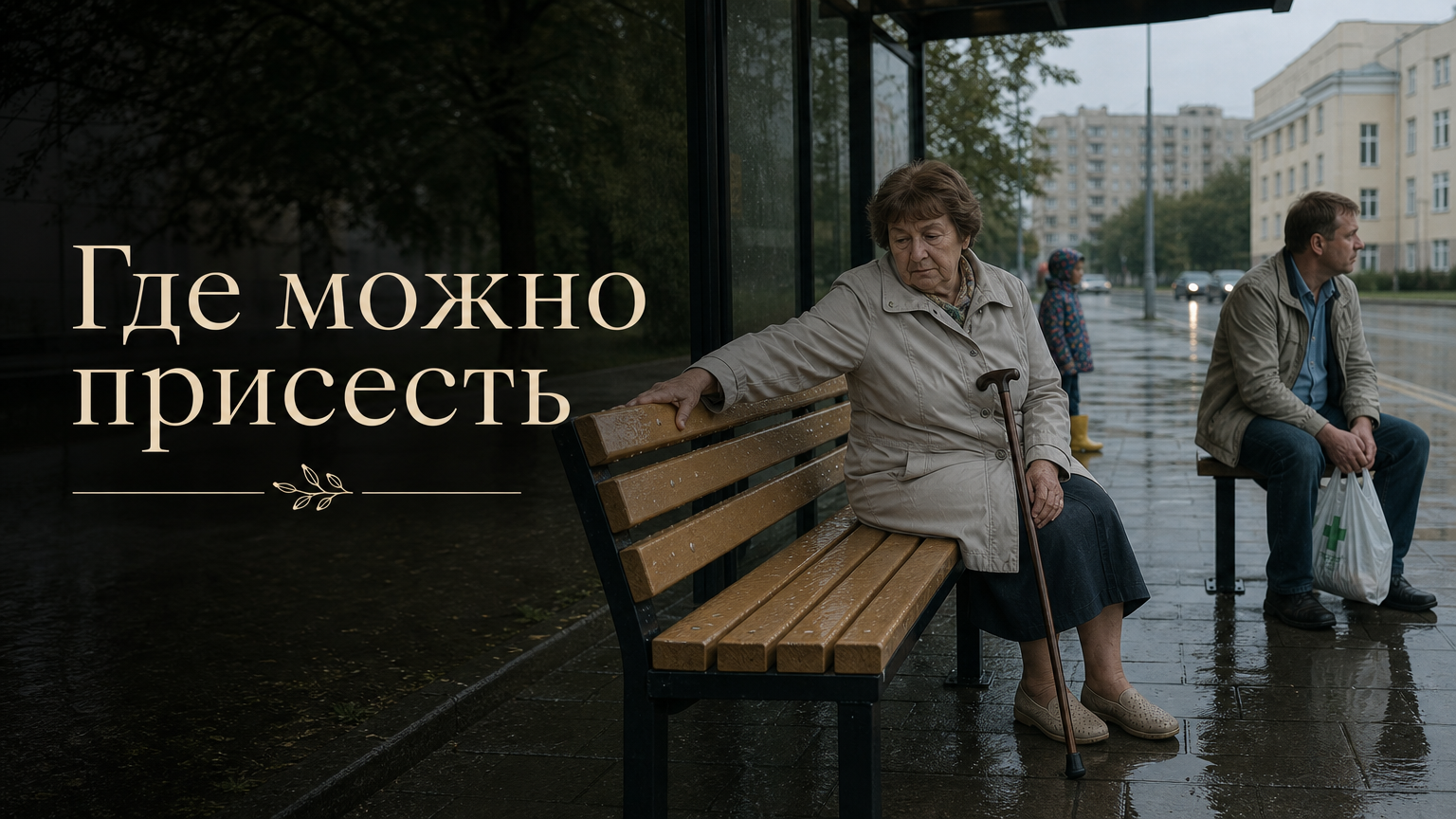 Где можно присесть
