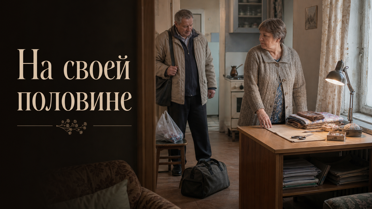 На своей половине