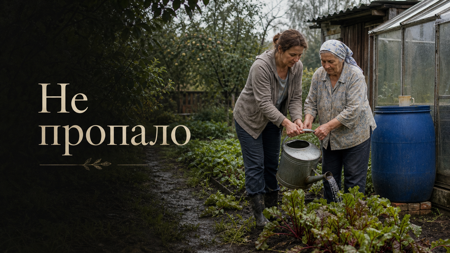 Не пропало