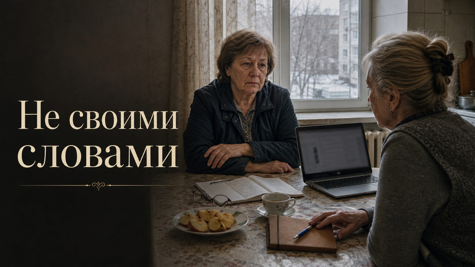 Не своими словами