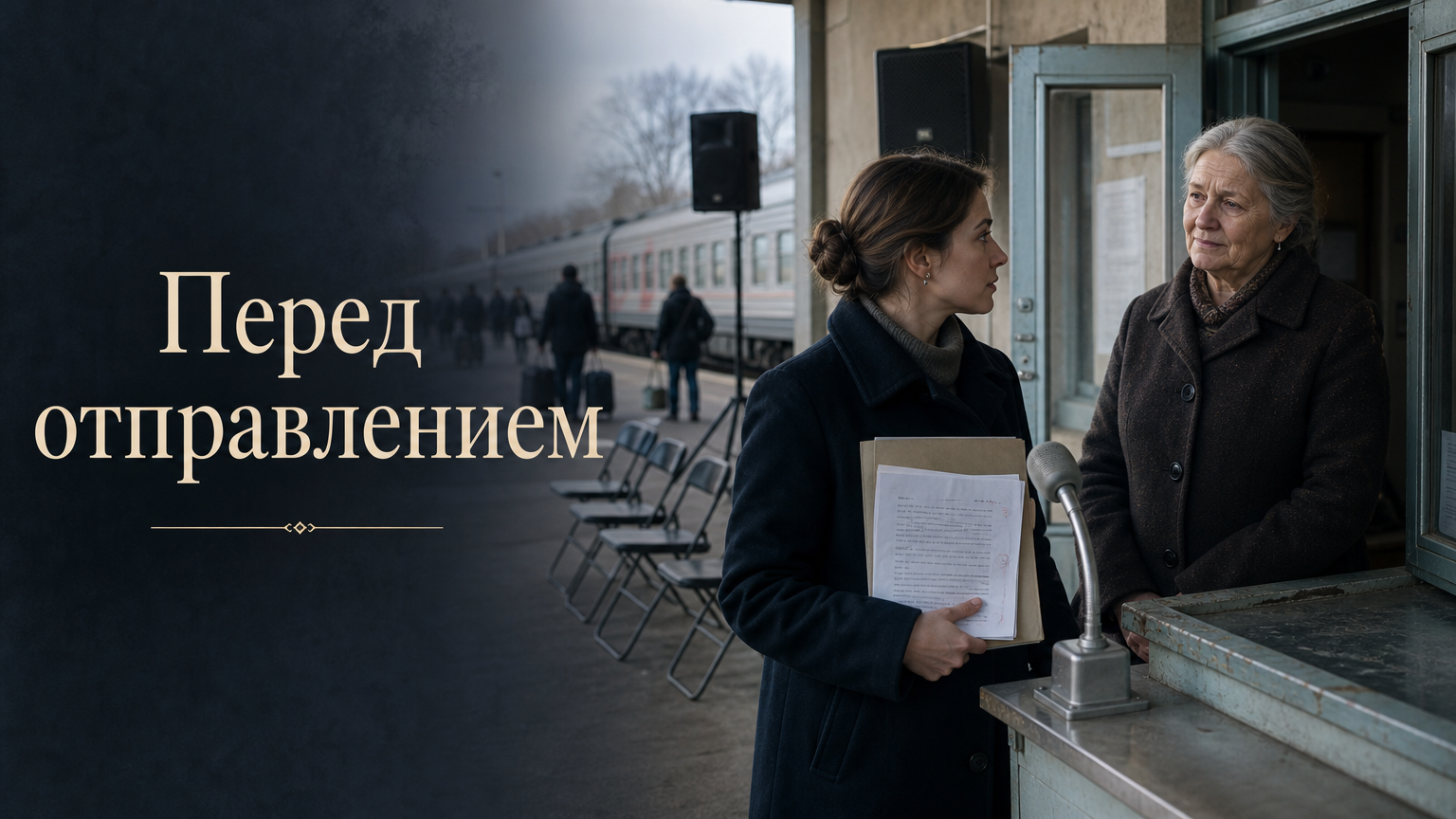 Перед отправлением