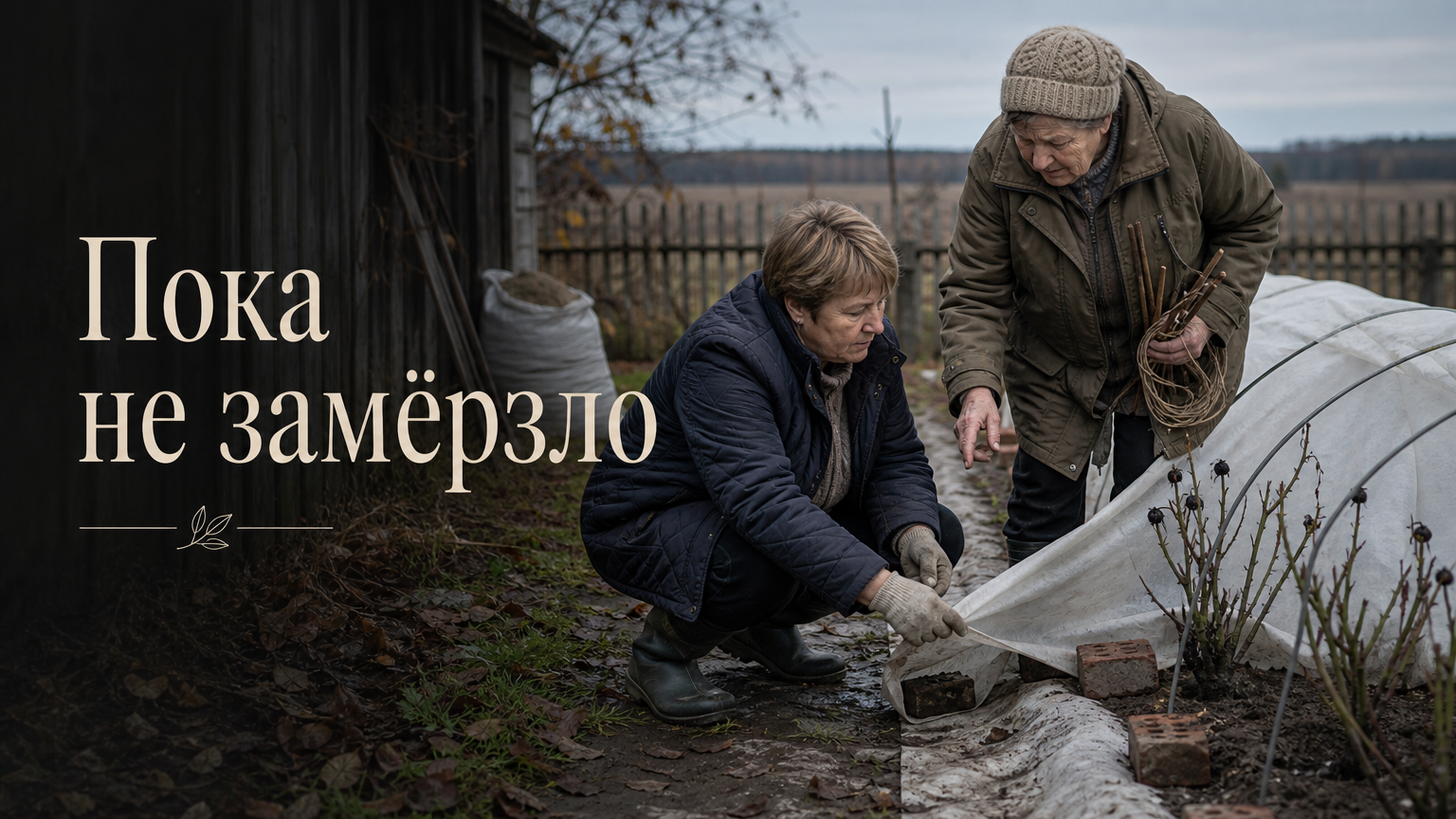 Пока не замёрзло