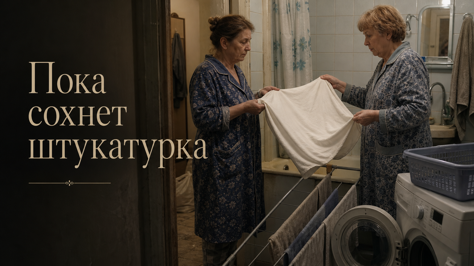 Пока сохнет штукатурка