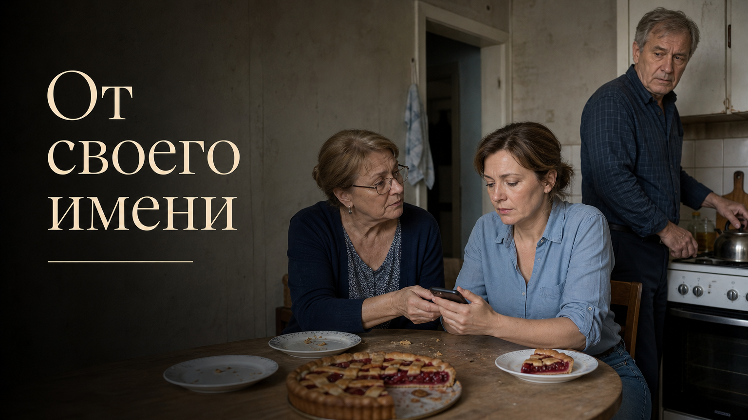 От своего имени