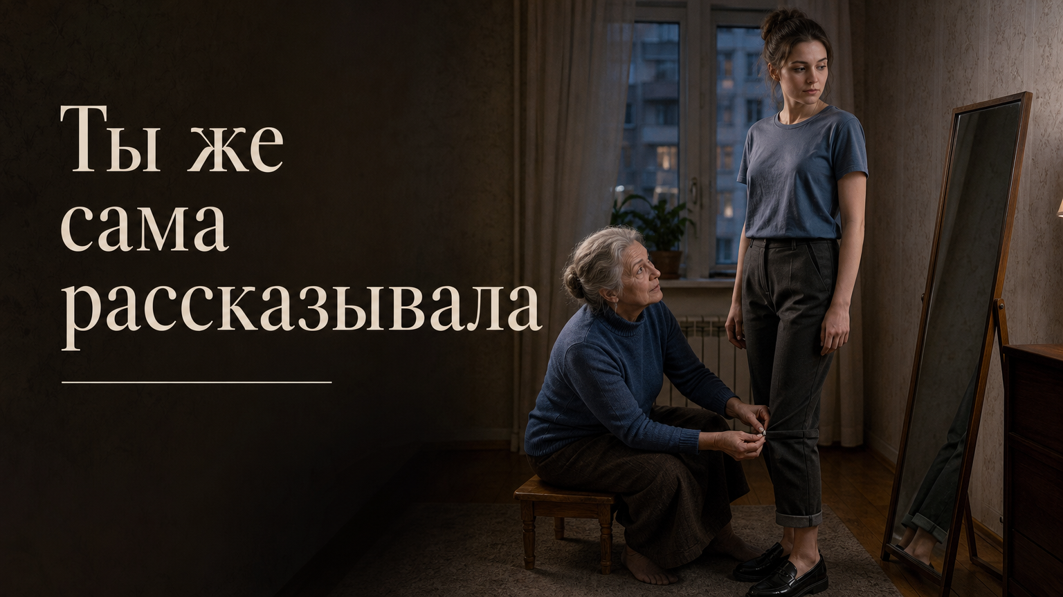 Ты же сама рассказывала