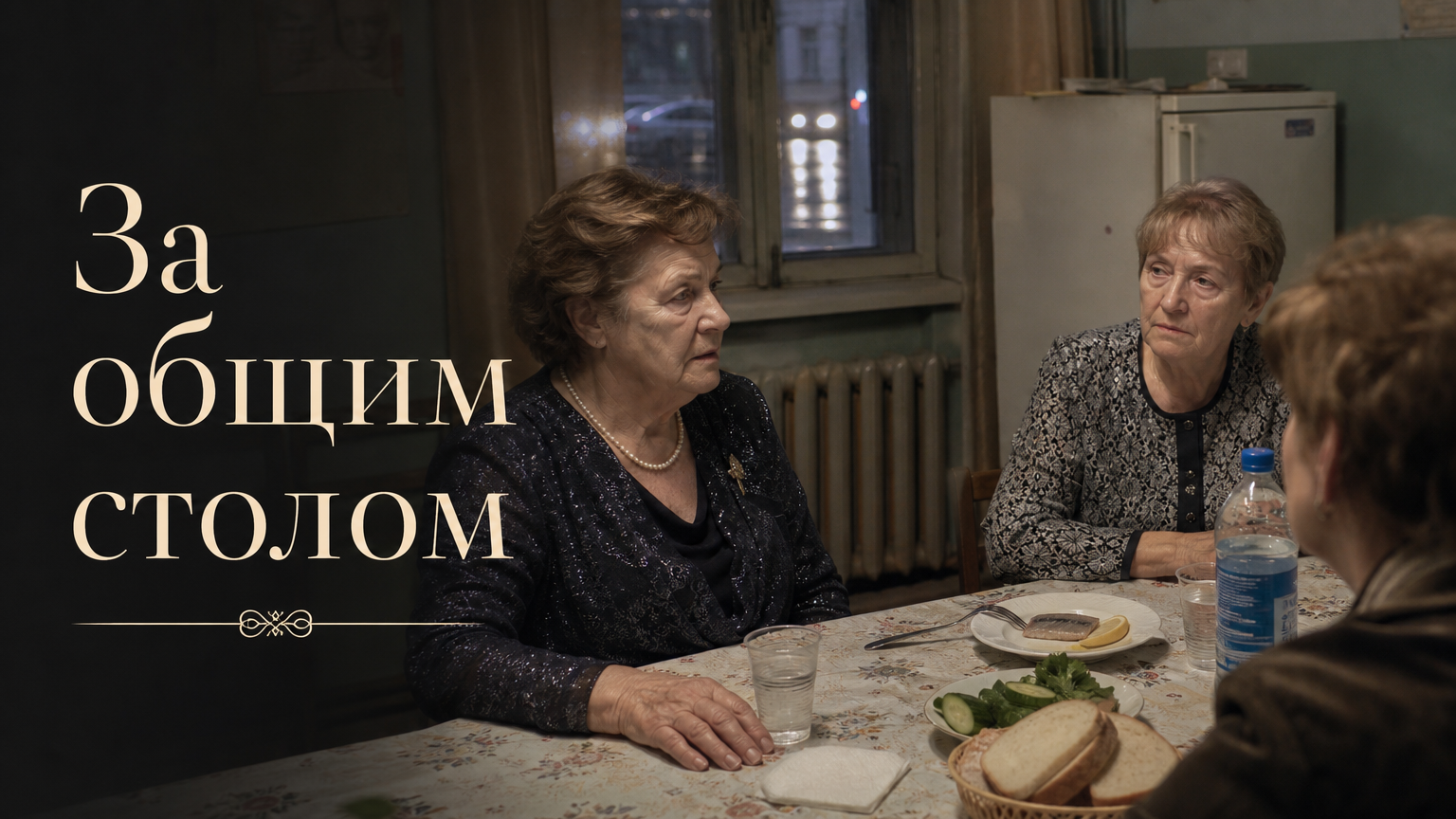 За общим столом