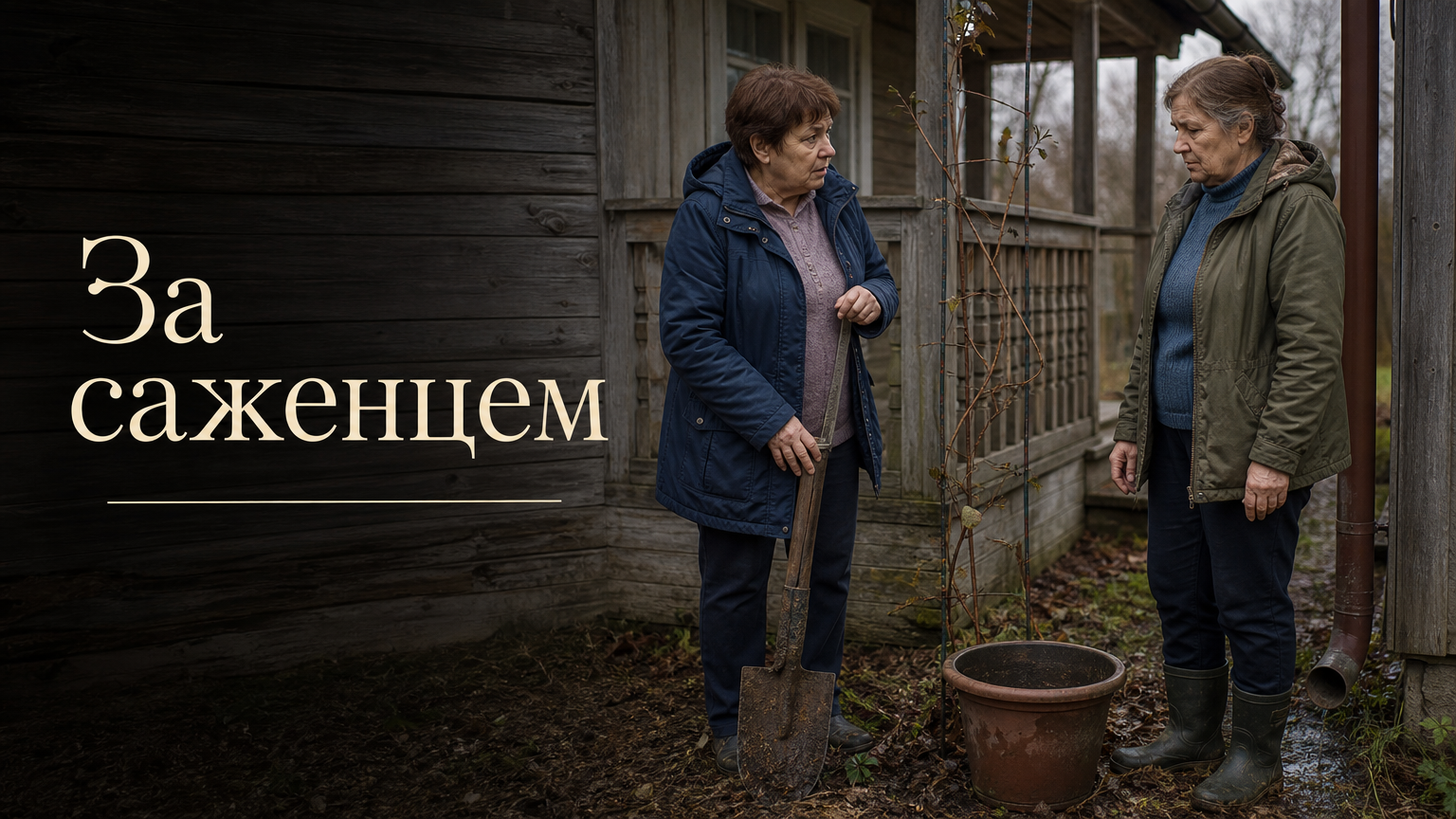 За саженцем